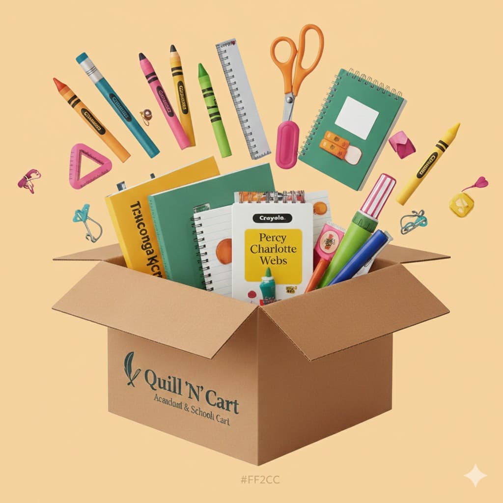 School supplies box